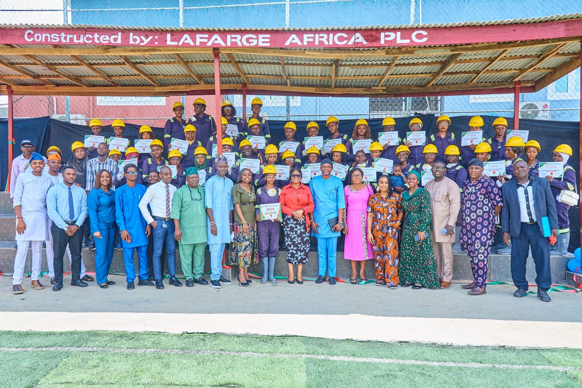 Lafarge Africa's BuildHer initiative in action, empowering women in construction