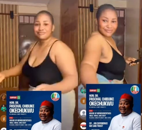 Cubana Chief Priest Allegedly Loses APC Primary, Gets Mocked by Hellen Ati