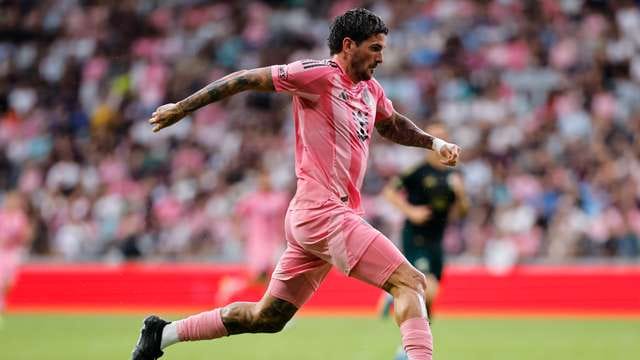 Rodrigo De Paul playing for Inter Miami in 2025