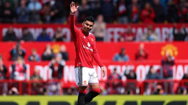 The atmosphere at Old Trafford during the Manchester United vs Nottingham Forest match
