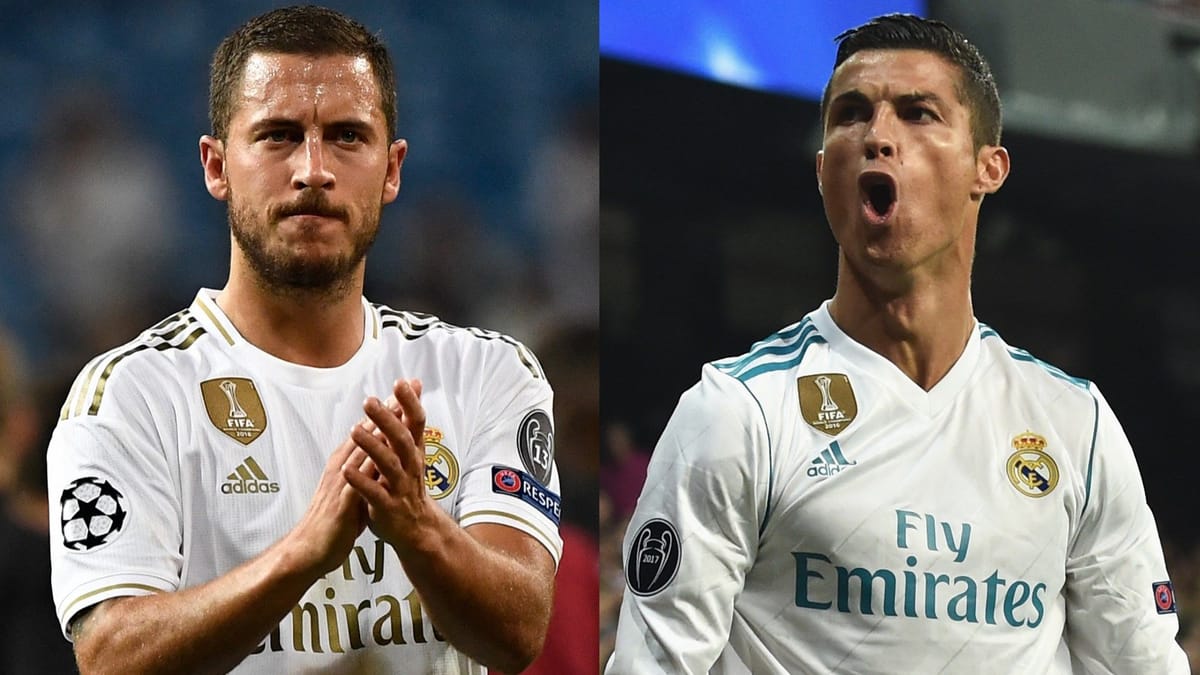 Hazard Reveals Why He Didn't Want Ronaldo's Iconic Number 7 Jersey