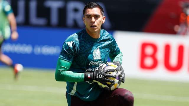 Raul Rangel in action for Mexico