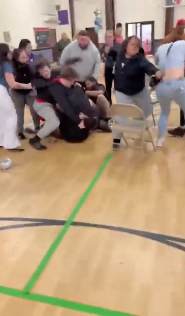 Fight breaks out over seating at Catholic kindergarten graduation ceremony (video)