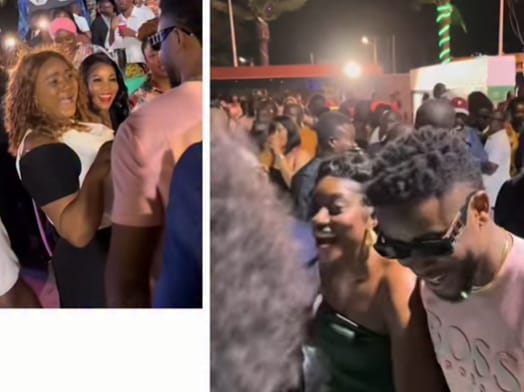 Our husband! - Fan shouts as singer Chike arrives Sierra Leone for a performance (videos)