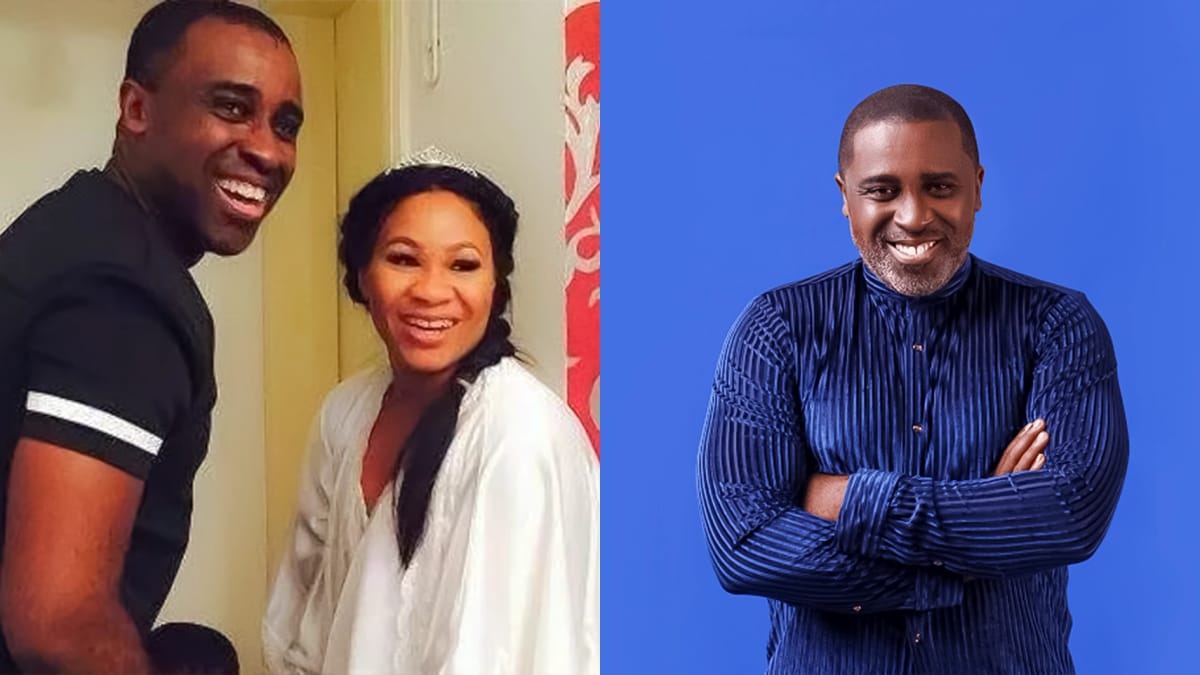 Frank Edoho and his ex-wife Sandra Onyenucheya