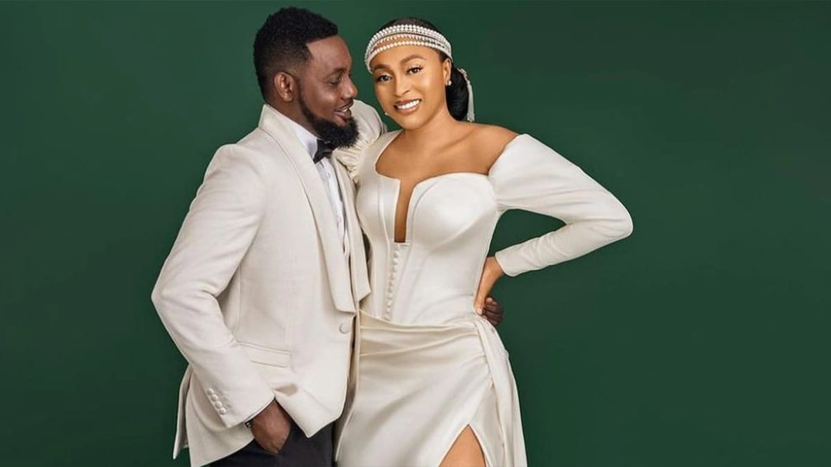 Mabel and AY Makun before their separation