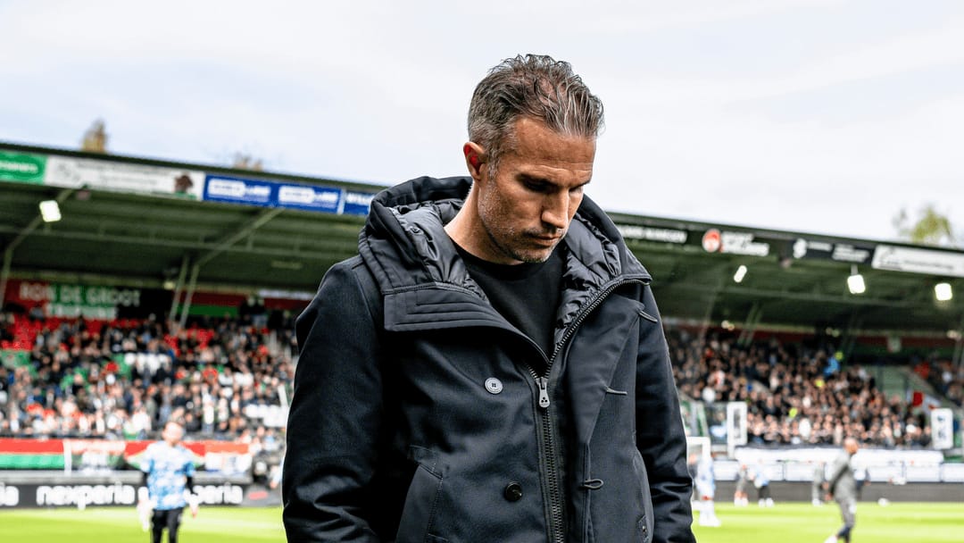 Feyenoord manager Robin van Persie sacked after 16 months in charge