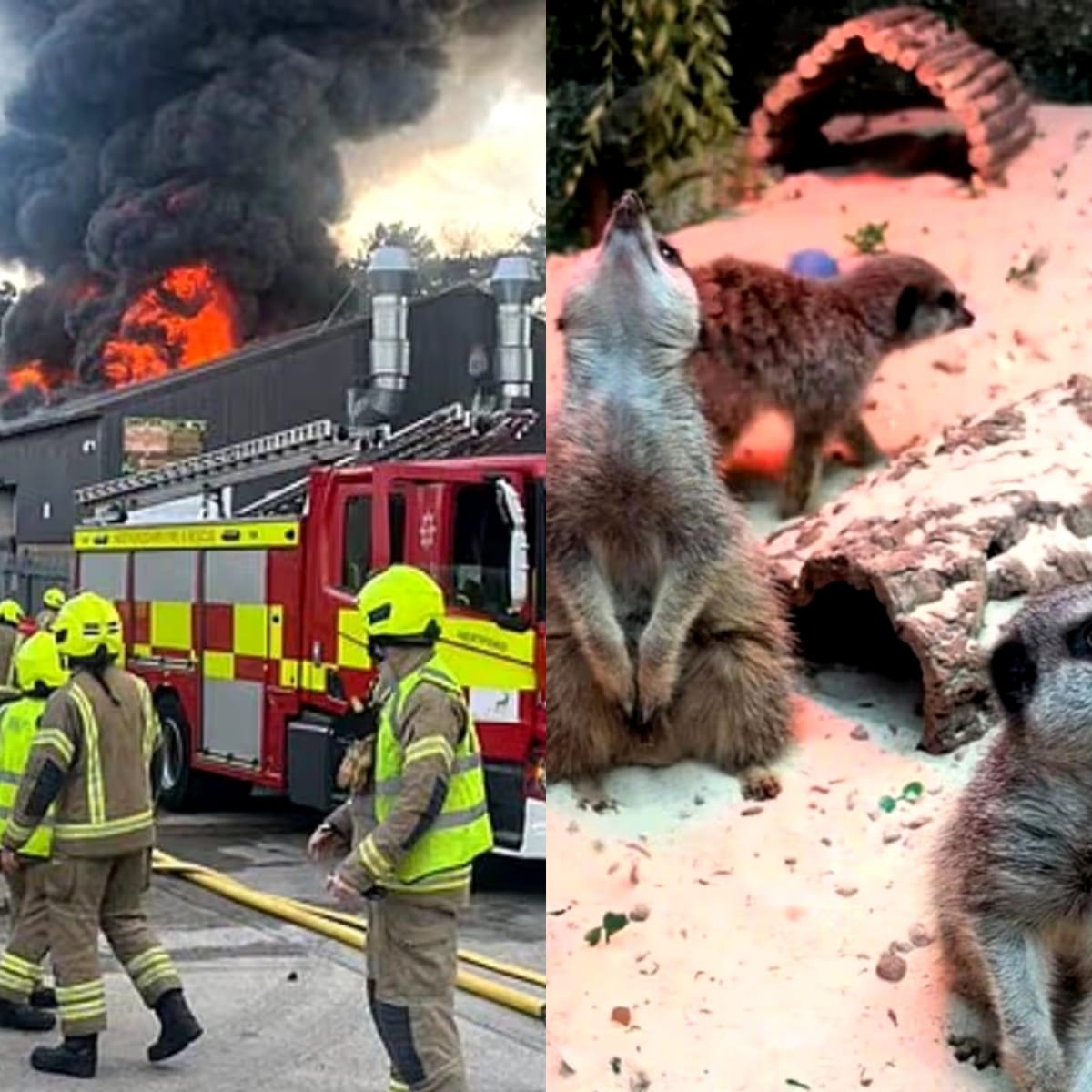Tragedy Strikes Hertfordshire Children's Zoo as Fire Claims Lives of All Animals