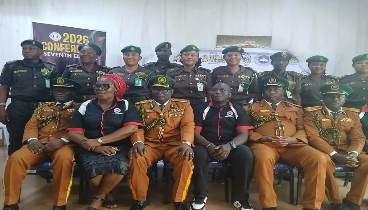Personnel of the Nigerian Correctional Service and executives of the RCCG Prison and Hospital Ministry at the conference