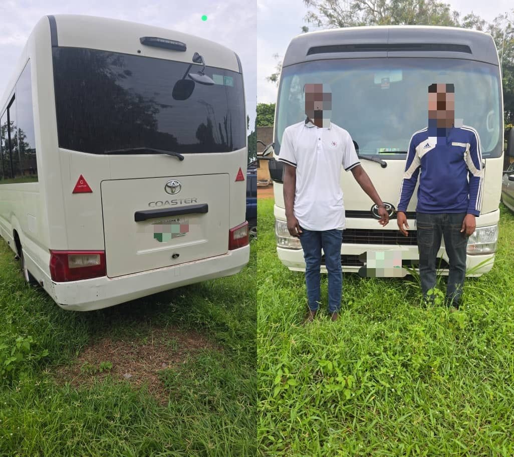 Driver and his guarantor nabbed while attempting to steal vehicle of his employee