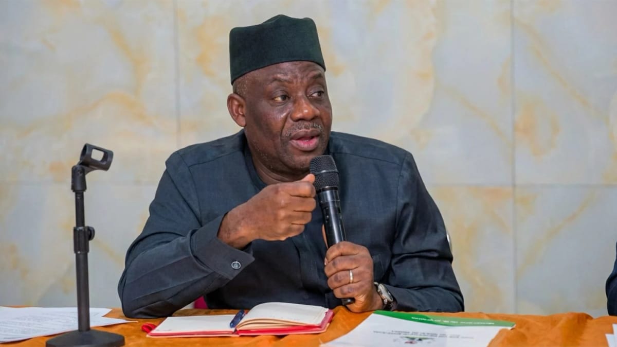 Dr. Tunji Alausa, Minister of Education, at the education summit