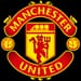 The official crest of Manchester United Football Club.
