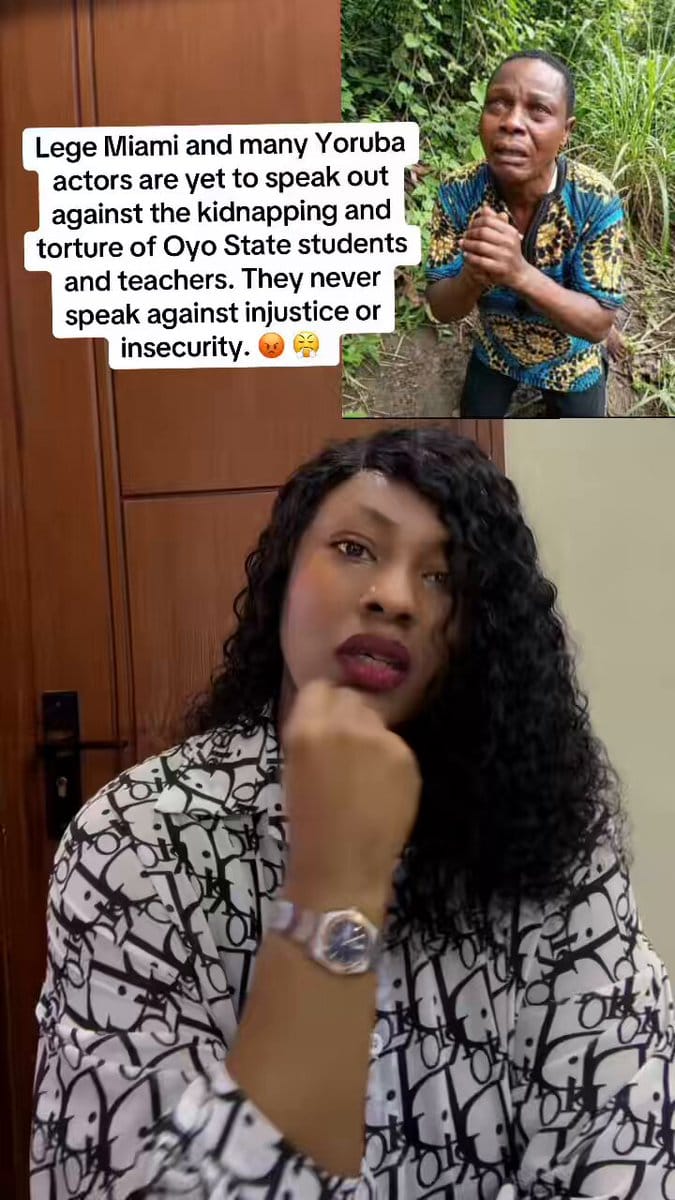 Yoruba Woman Blasts Celebrities, Tinubu Over Silence On Murdered Oyo Teacher”