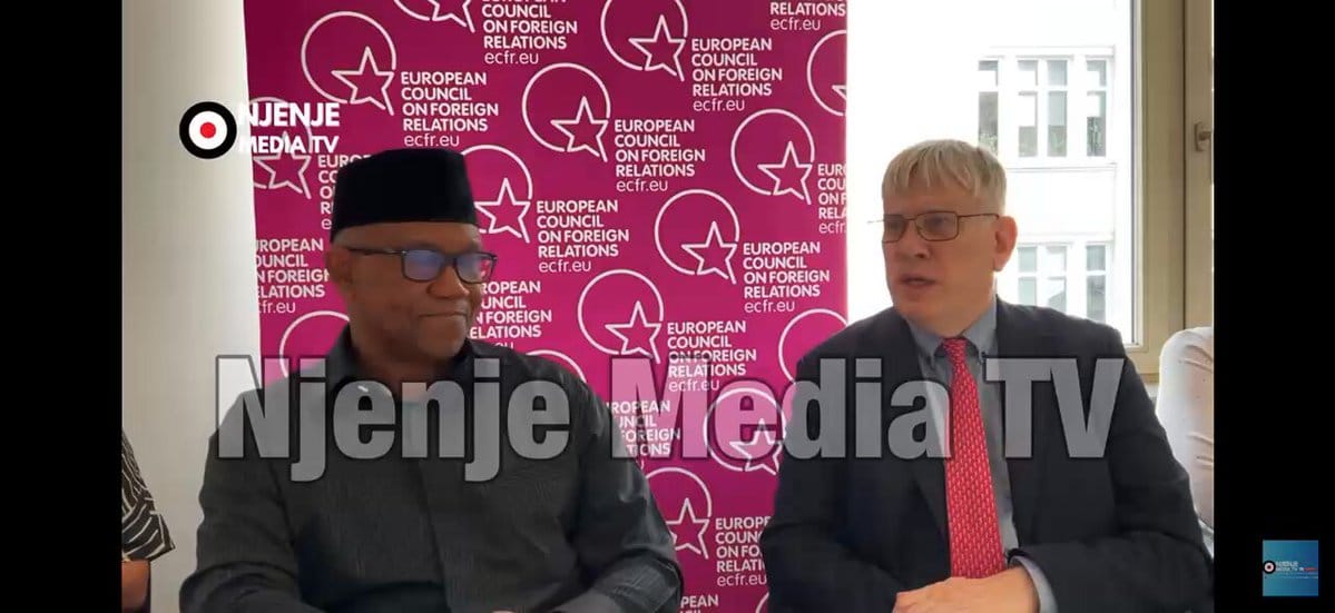 I Won, But It Was Rigged" — Peter Obi Addresses European Diplomats on Nigeria’s Future and Democracy
