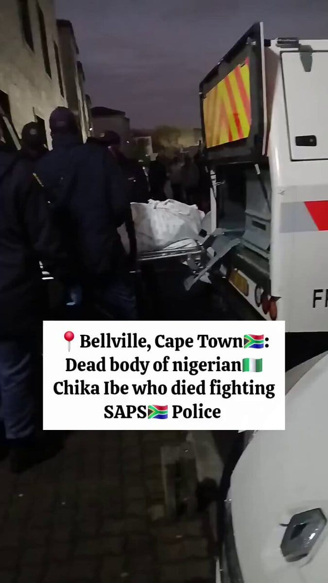 UPDATE: Nigerian Community Alleges Chika Ibe Was Killed During South African Police Raid