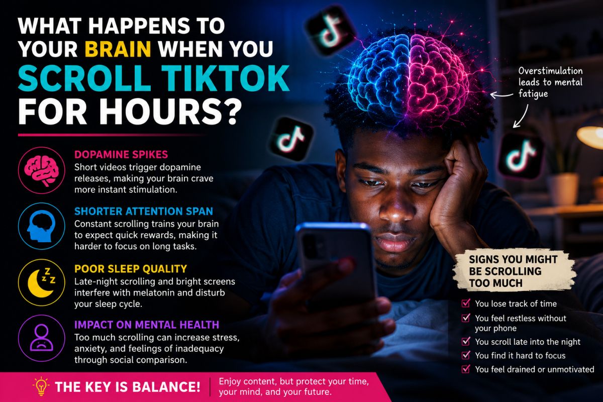 What Happens to Your Brain When You Scroll TikTok for Hours?