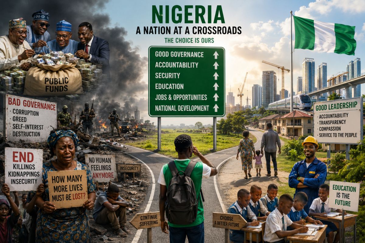 A Nation Slowly Losing Its Soul: Nigerian at a cross road. 