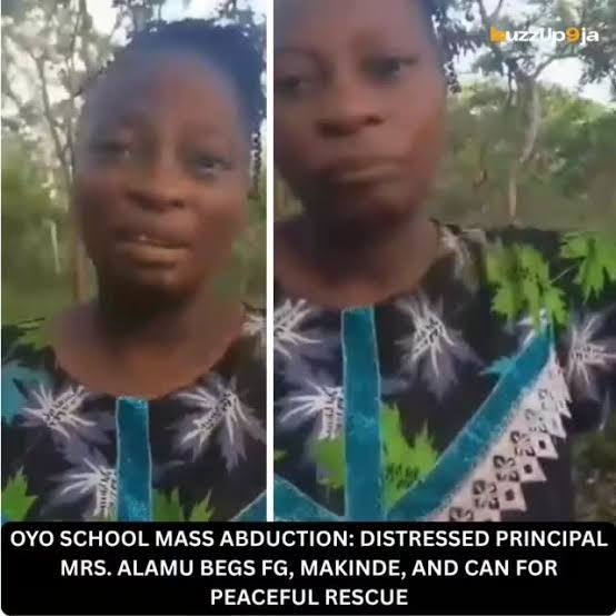 Fresh Distress Video: Abducted Oyo School Principal Says Children Are Suffering Under Rain and Scorching Sun