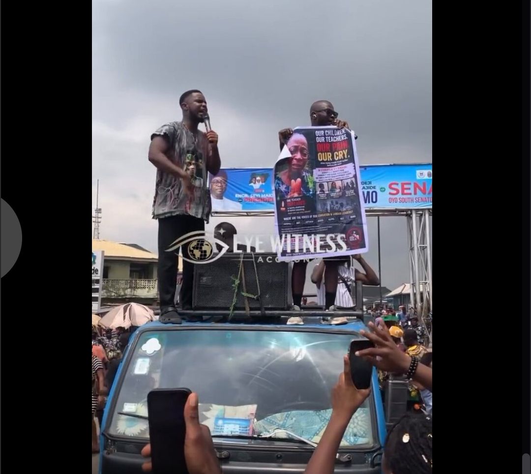 (VIDEO) Enough Is Enough: Ibadan Residents Flood Streets Over Rising Insecurity