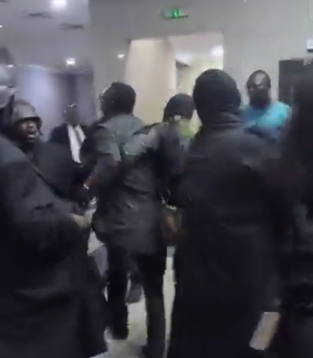 WATCH: DSS Operatives Violently Abduct Sowore Inside Abuja Court After Judge Orders Kuje Prison Remand