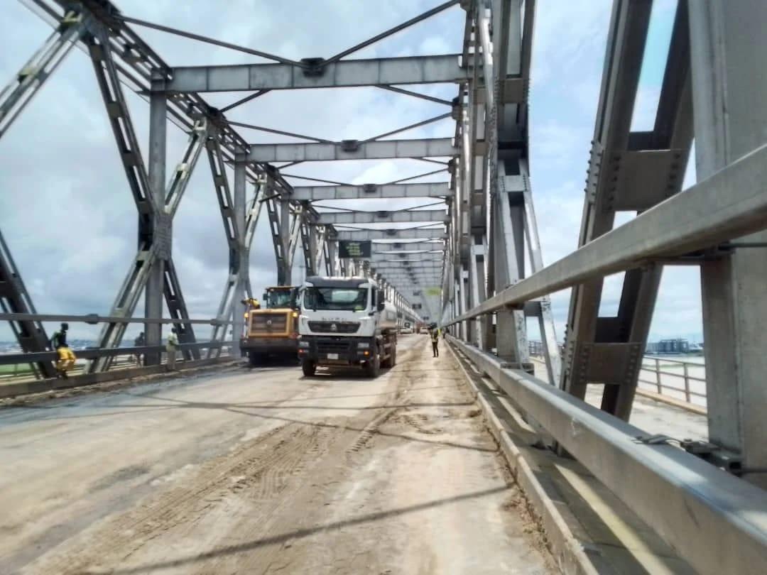 A view of the First Niger Bridge, a crucial link between Anambra and Delta states.