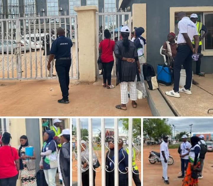 Nasarawa Revenue Service Staff Locked Out Over Punctuality Drive in Lafia