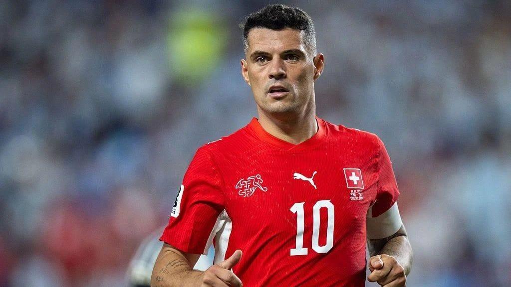 Granit Xhaka, a prominent football player.