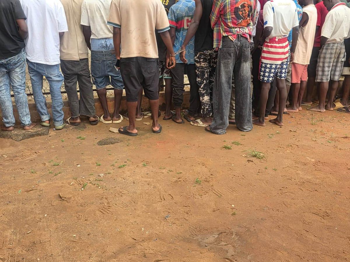 Delta Police Operation Sees Brothel Proprietor, 29 Others Arraigned