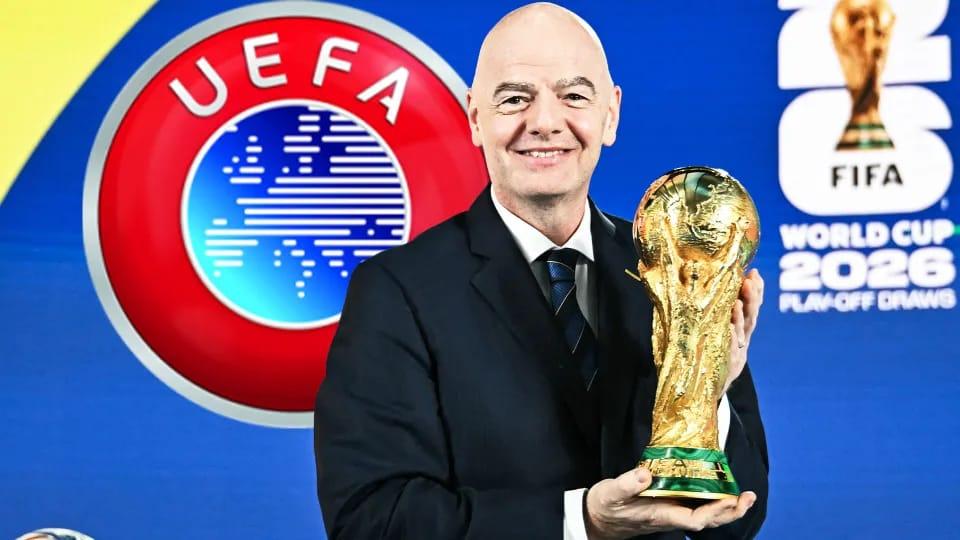 FIFA President Gianni Infantino Loses UEFA's Confidence Over World Cup Plan
