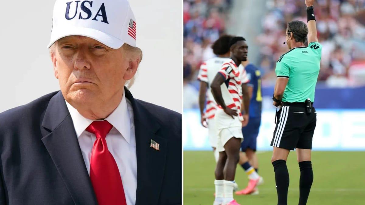 President Trump's Intervention Reverses Balogun's Red Card Decision