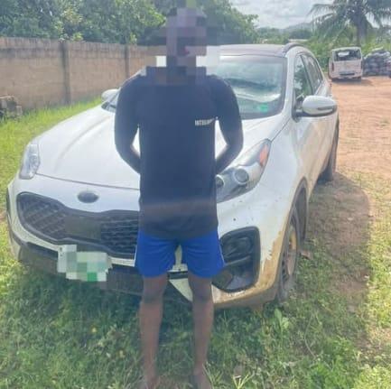 Security Guard Nabbed in Ondo Over Employer's Stolen Car from Port Harcourt