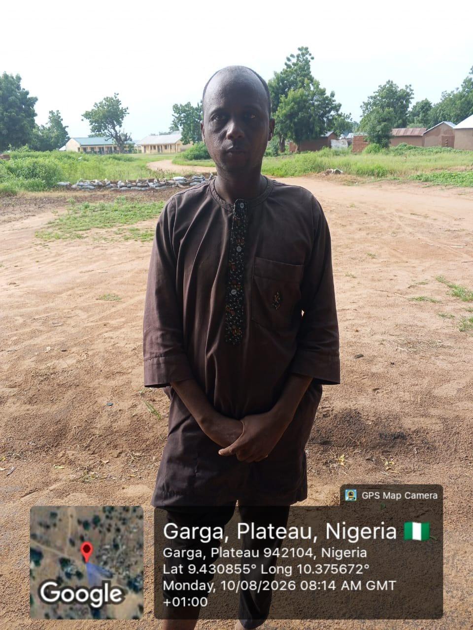 A forest area in Plateau State where the victim was held captive