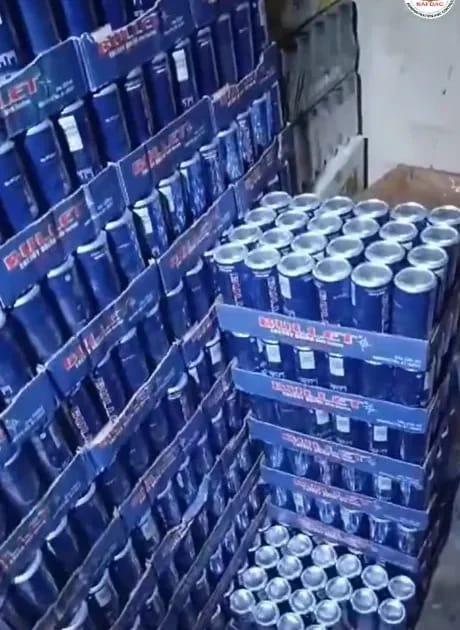 NAFDAC Busts Counterfeit Drinks Operation in Lagos, Two Suspects Held
