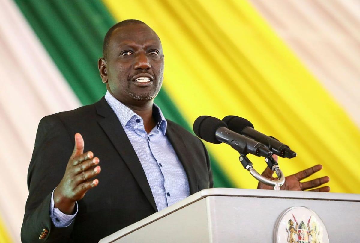 Kenya's President William Ruto, who is seeking a second term in the upcoming national elections.