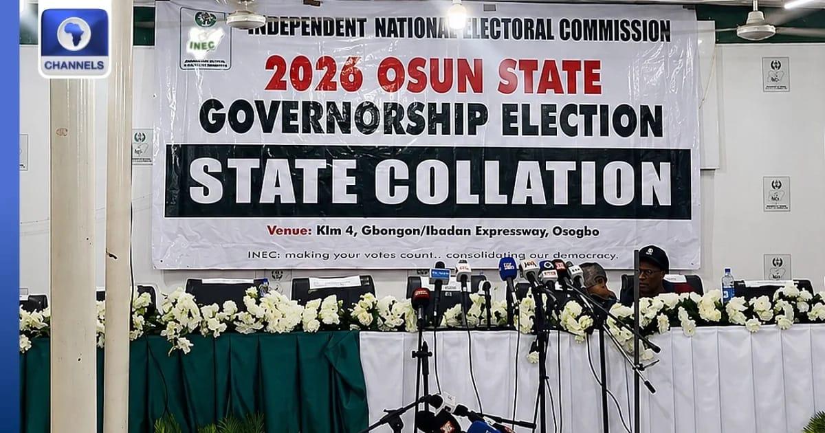 [#OsunDecides2026] INEC Kicks Off Osun Governorship Election Result Tally and Declaration