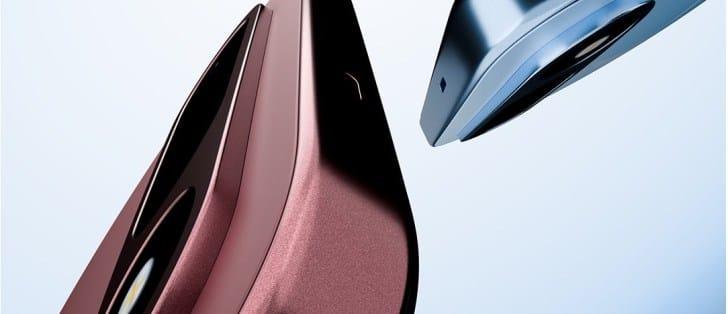 A visual representation of the upcoming Tecno Spark 50s 5G smartphone.