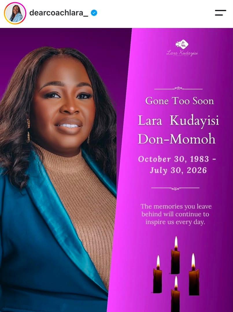 Late gospel singer, Kefee?s ex-husband , Teddy Don Momoh?s loses current wife, Coach Lara, two weeks after welcoming their first child together