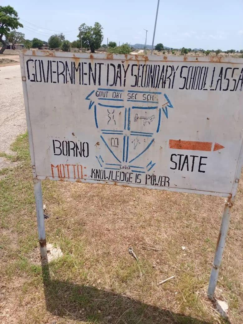 Government Day Secondary School in Lassa, Askira/Uba Local Government Area of Borno State