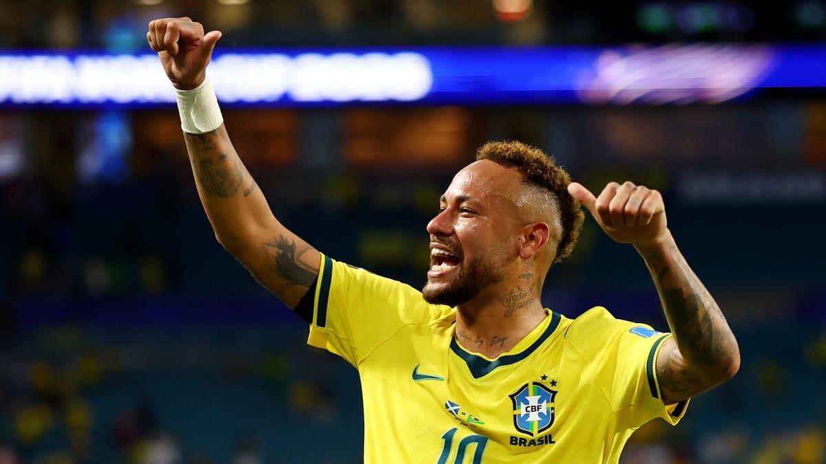 Neymar Expresses Nerves During Brazil Comeback Against Scotland After 981-Day Break
