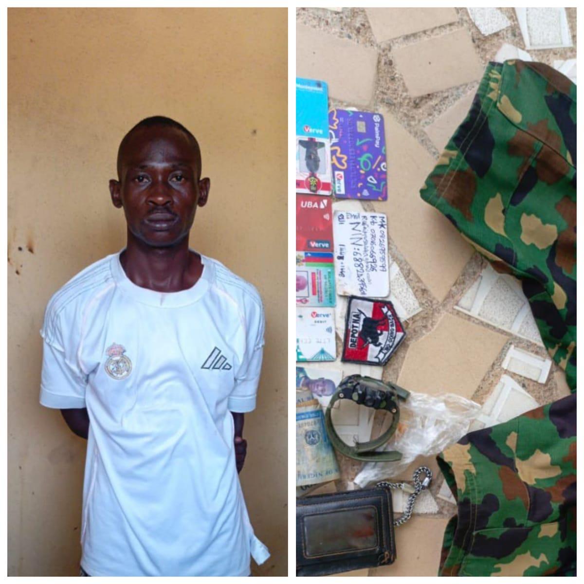 Man Posing as Soldier Nabbed in Katsina During Patrol