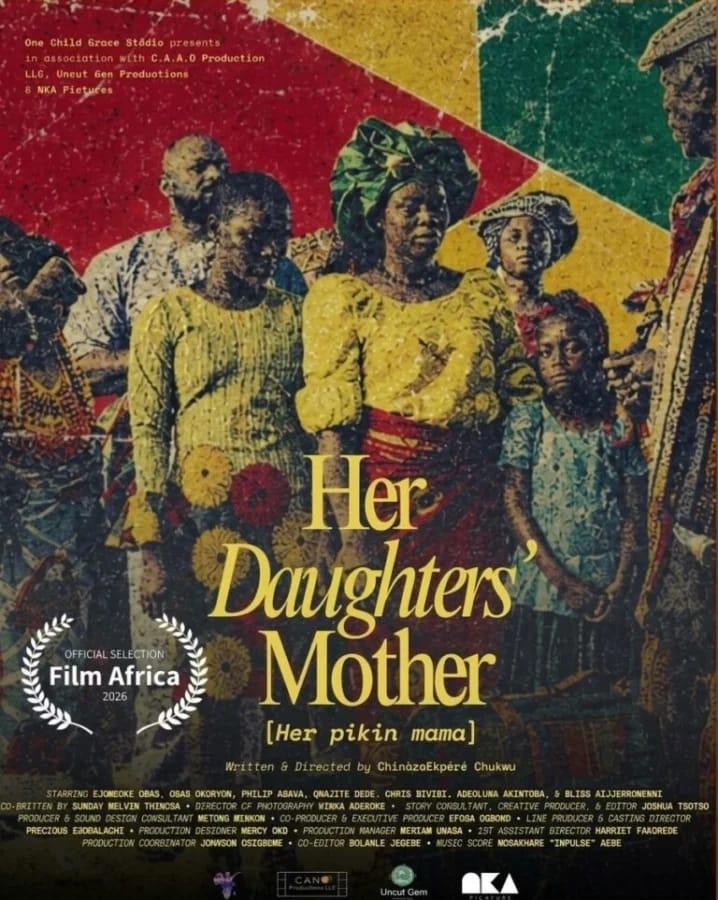 Official graphic artwork for the film 'Her Daughters' Mother'.