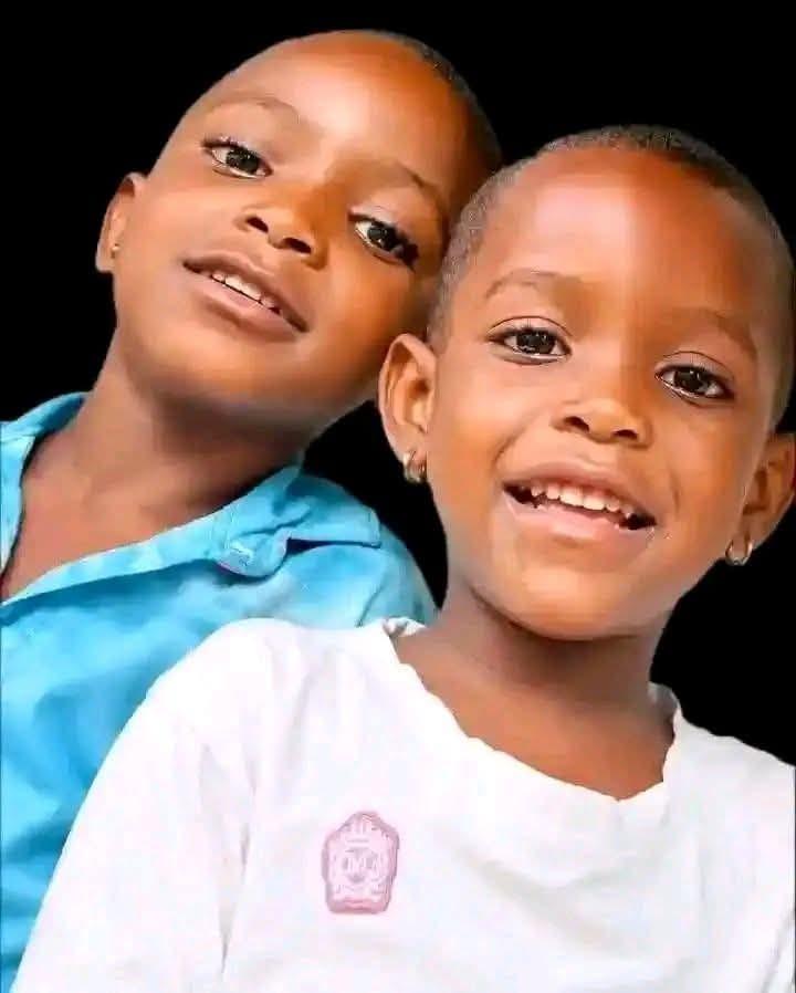 Family photo of the children, Precious and Seember, whose lives were cut short in Zaki-Biam.