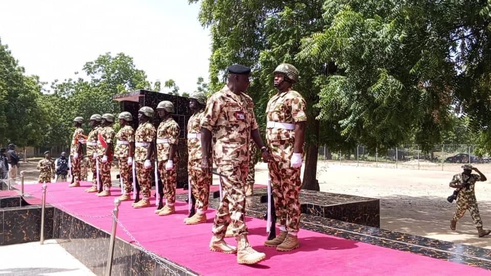 Army Chief Lands in Borno Amidst Tinubu's Order to Eradicate Terrorist Camps