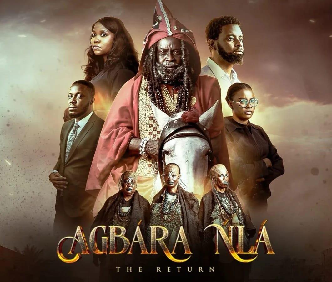 Promotional art for 'Agbara Nla: The Return', celebrating its impressive N71 million preview earnings.
