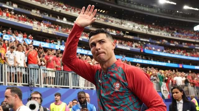 Portugal's Cristiano Ronaldo competing in a Group K FIFA World Cup 2026 fixture.
