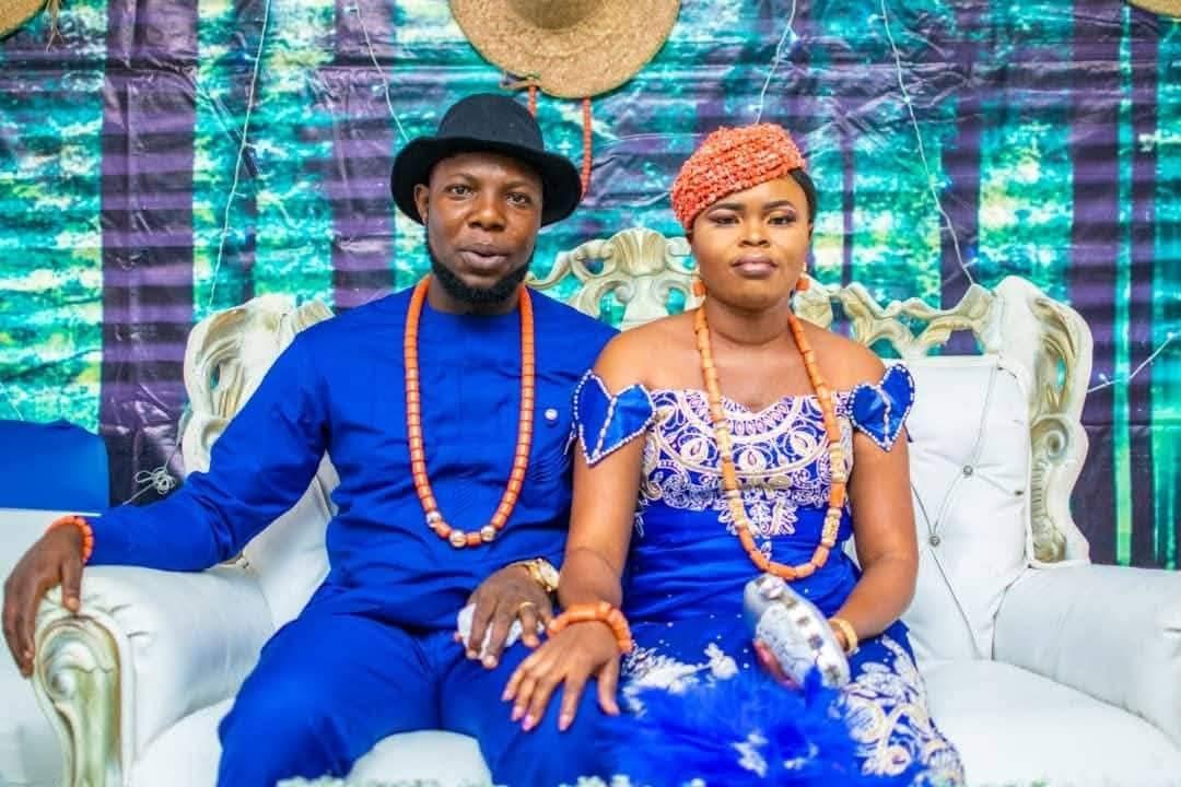 A couple in a troubled marriage