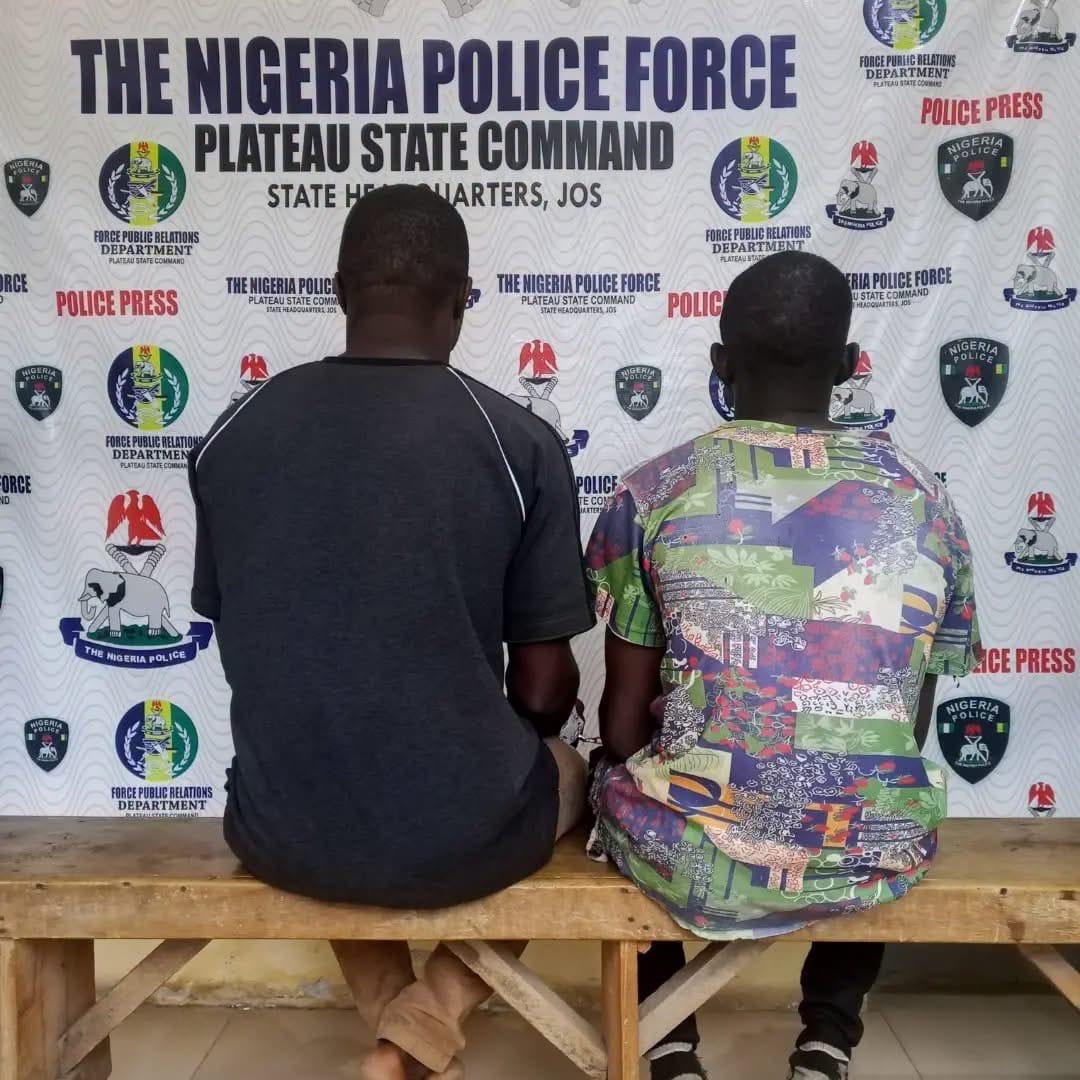 A locally fabricated AK-47 rifle recovered by Plateau Police from one of the suspects.