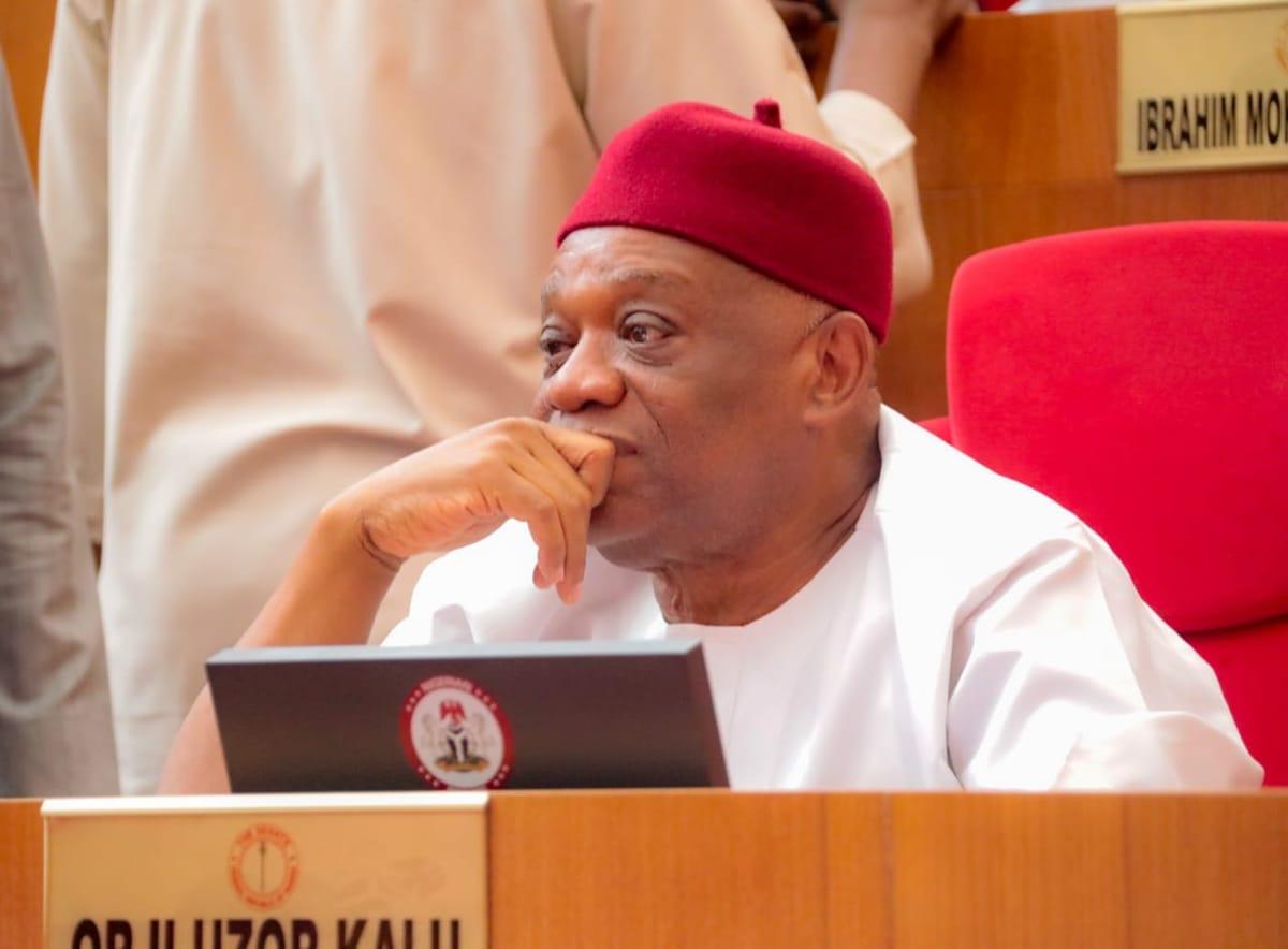 Senator Orji Uzor Kalu, Chairman of the Senate Committee on the South-East Development Commission.
