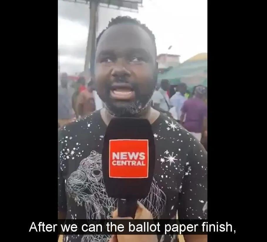 David Adesina, the Osun resident who exposed the alleged error