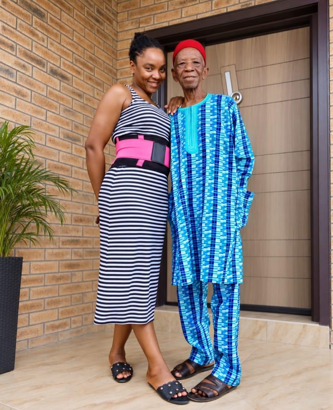 Nollywood Star Chioma Chukwuka Announces Father's Demise